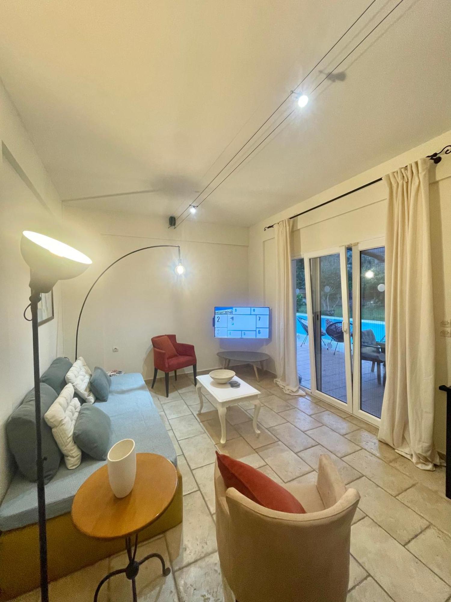 Gialos Villas 1-2 With A Private Pool Mikros Gialos Ngoại thất bức ảnh