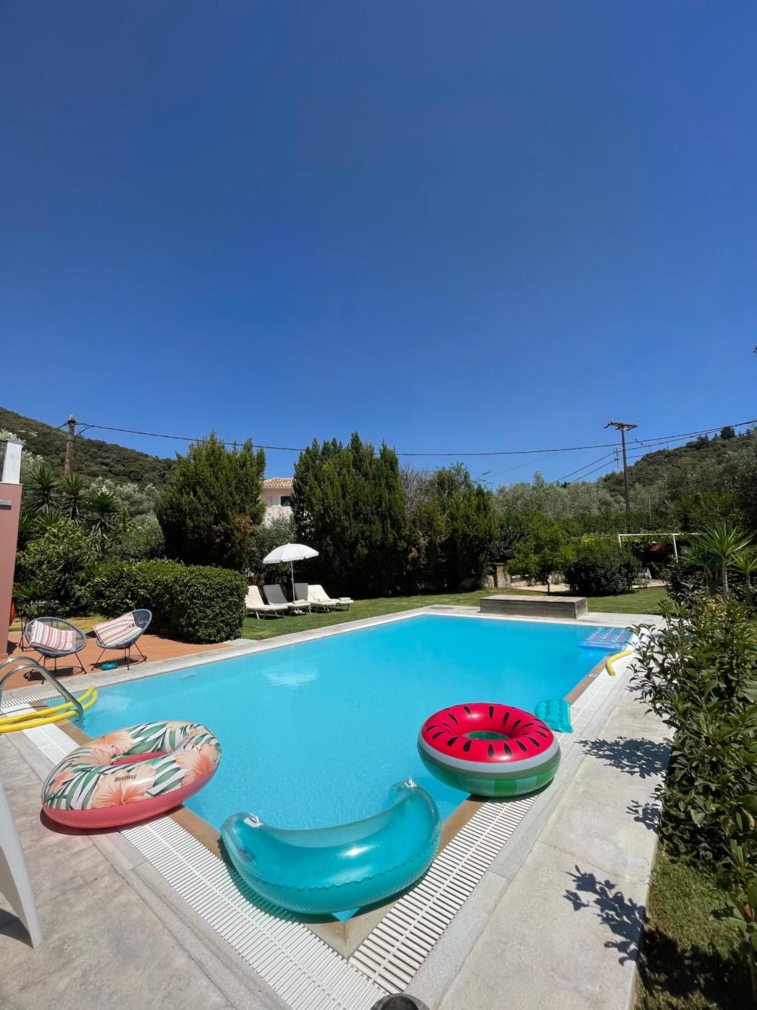Gialos Villas 1-2 With A Private Pool Mikros Gialos Ngoại thất bức ảnh